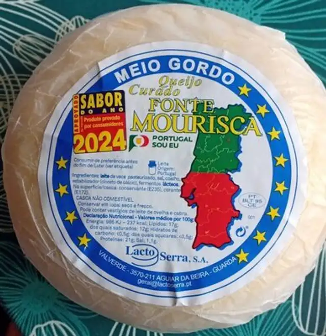 Queijo Curado Meio Gordo front packaging