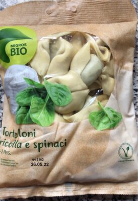 Tortelloni ricotta epinards