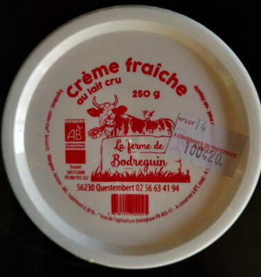 Crème fraîche au lait cru