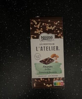 Atelier chocolat noir Amandes grillées