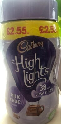 Cadbury high lights milk choc drink