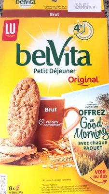 Belvita Original front packaging