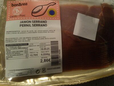 Jamón serrano