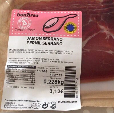 Jamon serrano