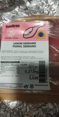 Jamón serrano