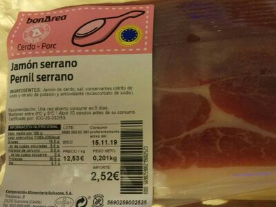Jamón serrano