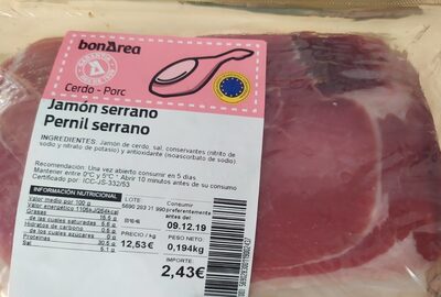 Jamón serrano