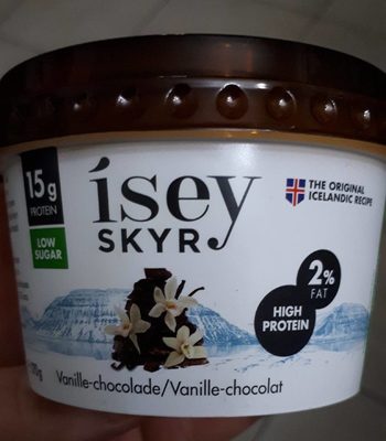 Isey skyr front packaging