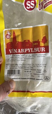 VÍNARPYLSUR front packaging
