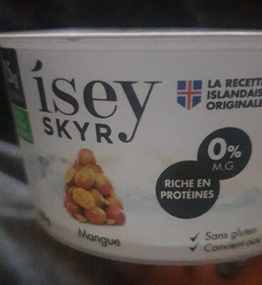 Isère skyr front packaging