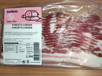 Panceta curada