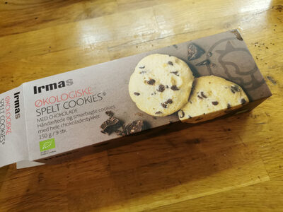 økologiske sølet cokkie med chokolade