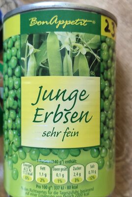 junge Erbsen