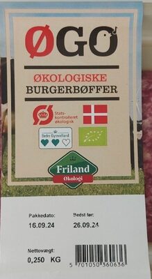 Økologiske Burgerbøffer