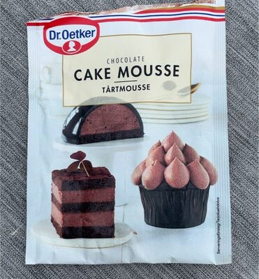 Cake Mousse front packaging