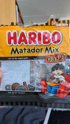 HARIBO Matador Mix Dark front packaging