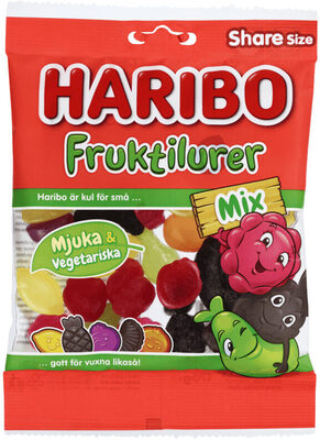 Haribo Fruktlurer Mix 170g