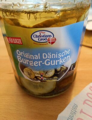 Original dänische Burger-Gurken