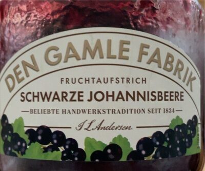 Fruchtaufstrich Schwarze Johannisbeere