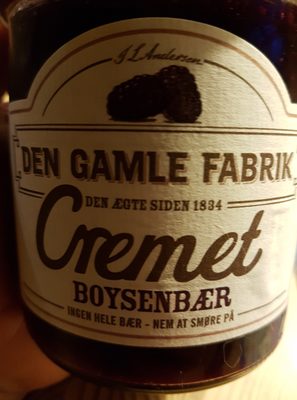Cremet Boysenbær