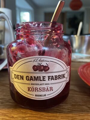 Körsbär marmelad