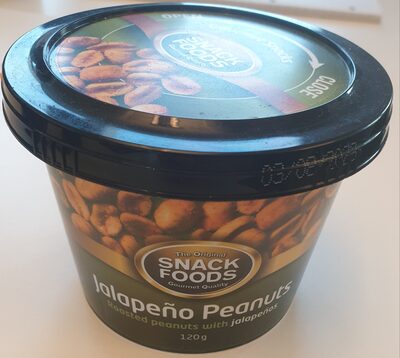 Jalapeno Nuts - Roasted peanuts with jalapeños