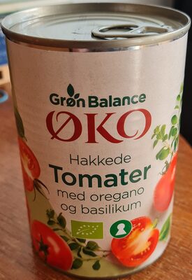 Hakkede tomater med oregano og basilikum