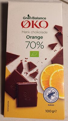 Mørk Chokolade Orange