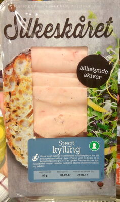 Stegt kylling front packaging
