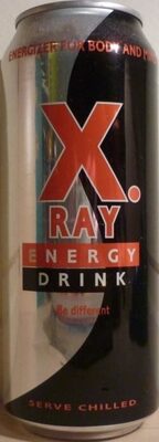 X.ray Energy Drink - Orginal front packaging
