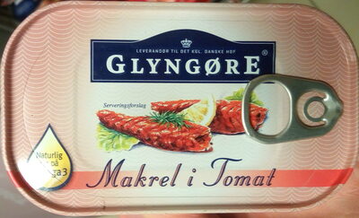 Makrel i tomat front packaging