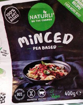 Mince pea based