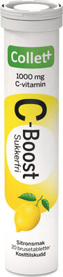 C-Boost C-Vitamin Sitron 1000mg 20stk Collett