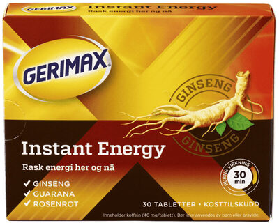 Gerimax Extreme Energy 30 tabletter