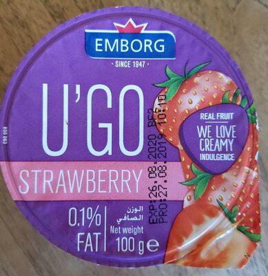 U'go Strawberry Yoghurt