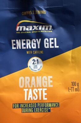 Energy Gel Orange + Caffeine