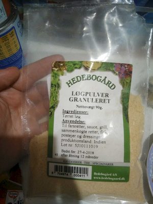 Poudre d'oignon Granulée