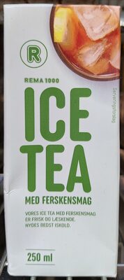 Ice Tea with peach flavor