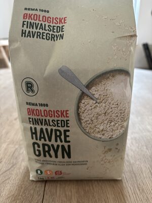 økologiske finvalsede havregryn
