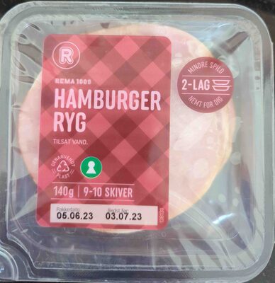Rema 1000 Hamburgerryg