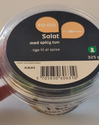 Salat med spicy tun
