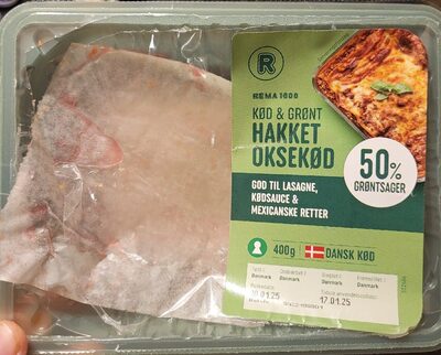 Hakket Oksekød Med Grønt