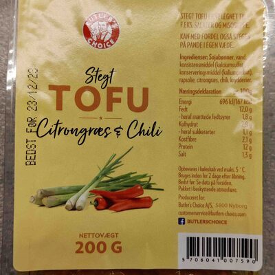 Stegt tofu