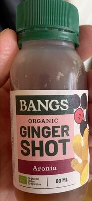 Organic ginger shot