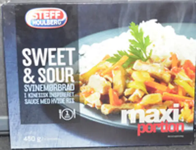 Sweet & Sour Svinemørbrad i kinesisk inspireret sauce med hvide ris