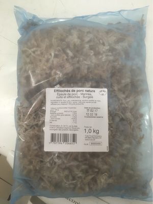 Effilochés de porc