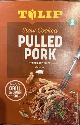 Pulled pork front packaging