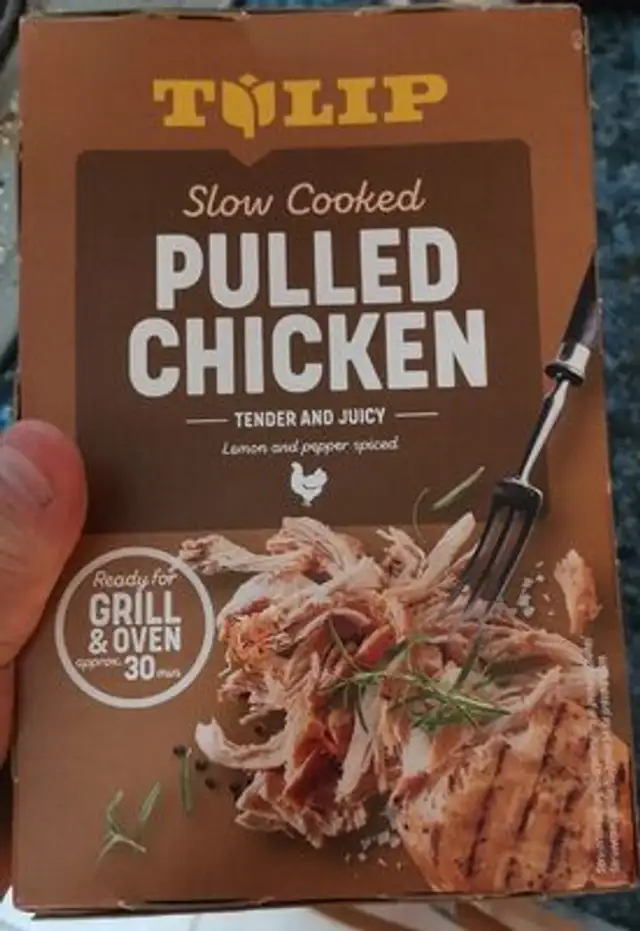 Pulled Chicken front packaging