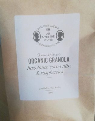 Organic Granola front packaging