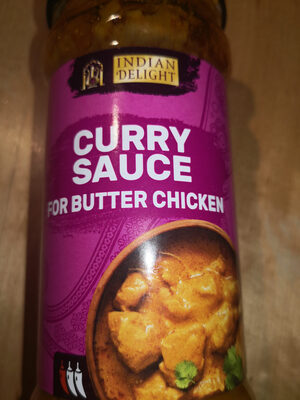 Curry Sauce for Butter Chicken front packaging